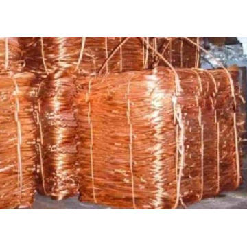 Alambres de cobre Cu99.99%, chatarra de alambre de cobre de alta pureza 99.99%